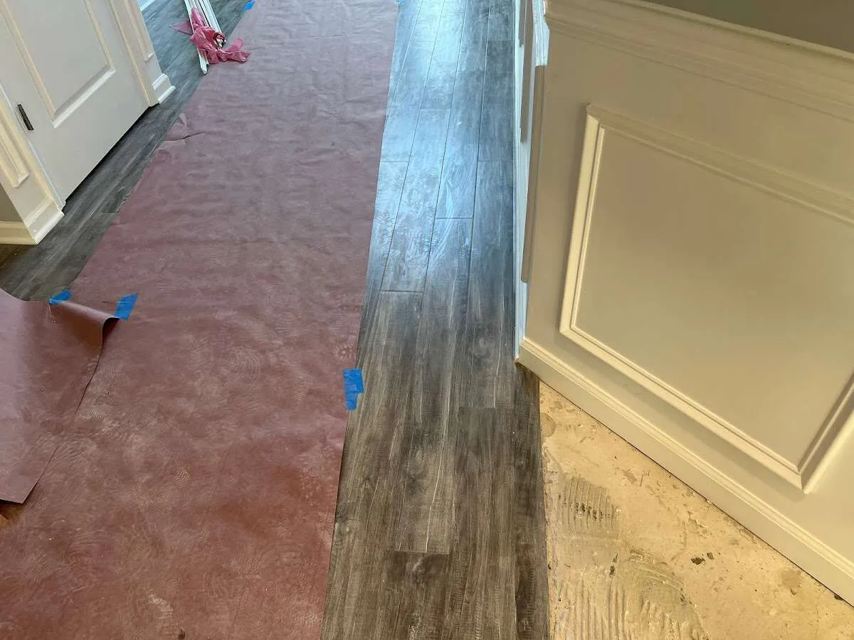 Completed marble shower restoration in Washougal